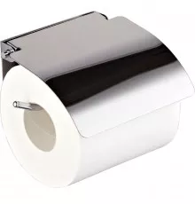 Держатель туалетной бумаги Haiba HB504 с крышкой Хром
