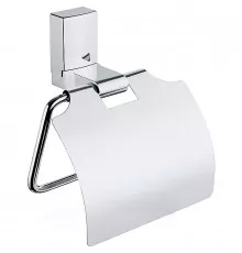 Держатель туалетной бумаги Haiba HB8803 с крышкой Хром