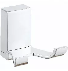 Двойной крючок Haiba HB8805-2 Хром