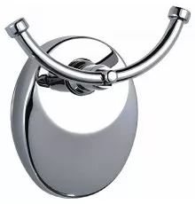 Двойной крючок Haiba HB1605-2 Хром