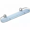 Стеклянная полка Haiba HB1607-1 Хром