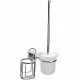 Купить Ершик для унитаза Haiba HB1910-1 Хром в магазине сантехники Santeh-Crystal.ru