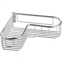 Полка корзина Migliore Complementi 22045 угловая Хром