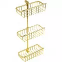 Полка корзина Migliore Complementi 22052 Золото