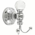 Двойной крючок Migliore Cristalia 16806 Хром с кристаллом Swarovski