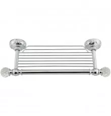 Полка для полотенец Migliore Cristalia 16808 Хром с кристаллами Swarovski