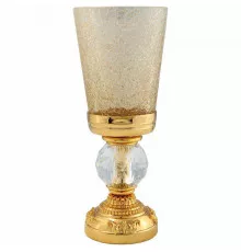 Стакан для зубных щеток Migliore Cristalia 16821 Золото с кристаллом Swarovski