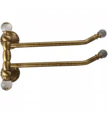 Полотенцедержатель Migliore Cristalia 16780 поворотный Бронза с кристаллами Swarovski