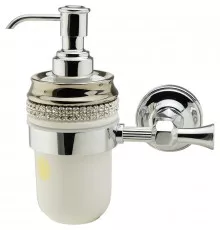 Дозатор для жидкого мыла Migliore Dubai 31125 Белый Хром