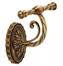 Двойной крючок Migliore Edera 16894 Бронза