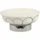 Купить Мыльница Migliore Olivia 17540 Белая Хром в магазине сантехники Santeh-Crystal.ru