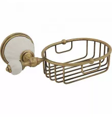 Полка корзина Migliore Olivia 17440 Бронза Белый