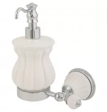 Дозатор для жидкого мыла Migliore Olivia 17484 Хром Белый