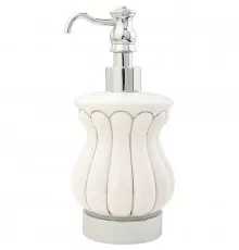 Дозатор для жидкого мыла Migliore Olivia 17545 Белый Хром