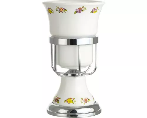 Заказать Стакан для зубных щеток Migliore Provance 17679 Хром Белый в магазине сантехники Santeh-Crystal.ru