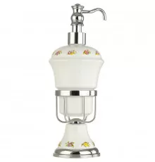 Дозатор для жидкого мыла Migliore Provance 17654 Хром Белый