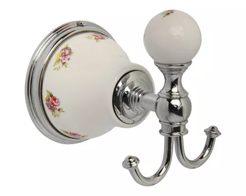 Заказать Двойной крючок Migliore Provance 17663 Хром в магазине сантехники Santeh-Crystal.ru