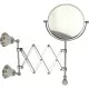 Приобрести Косметическое зеркало Migliore Provance 17660 с увеличением Хром в магазине сантехники Santeh-Crystal.ru