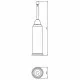 Приобрести Ершик для унитаза Migliore Provance 17691 Золото в магазине сантехники Santeh-Crystal.ru