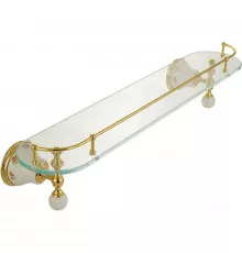 Стеклянная полка Migliore Provance 17701 Золото