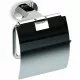 Купить Держатель туалетной бумаги Ravak Chrome CR 400.00 X07P191 с крышкой Хром в магазине сантехники Santeh-Crystal.ru