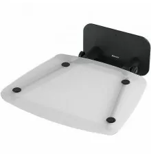 Сиденье для душа Ravak Ovo B II Clear/Black B8F0000059 Прозрачное Черное