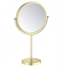 Косметическое зеркало Timo Saona 13274/17 с увеличением Золото матовое
