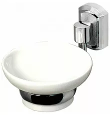 Мыльница WasserKRAFT K-24129 Хром Белая