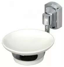 Мыльница WasserKRAFT K-28129 Хром Белая