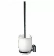 Ершик для унитаза WasserKRAFT K-24127 Хром Белый
