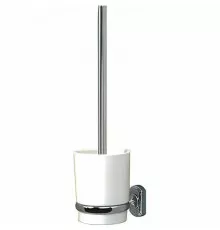 Ершик для унитаза WasserKRAFT K-28127 Хром Белый