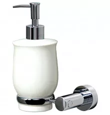 Дозатор для жидкого мыла WasserKRAFT K-24299 Хром Белый