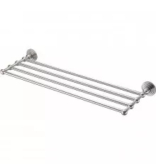 Полка для полотенец WasserKRAFT Ammer K-7011 Хром матовый