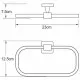 Приобрести Кольцо для полотенец WasserKRAFT Dill K-3960 Хром в магазине сантехники Santeh-Crystal.ru