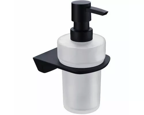 Купить Дозатор для жидкого мыла WasserKRAFT Elbe K-7299 Черный матовый в магазине сантехники Santeh-Crystal.ru