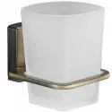 Стакан для зубных щеток WasserKRAFT Exter K-5228 Светлая бронза Стакан для зубных щеток WasserKRAFT Exter K-5228 Светлая бронза