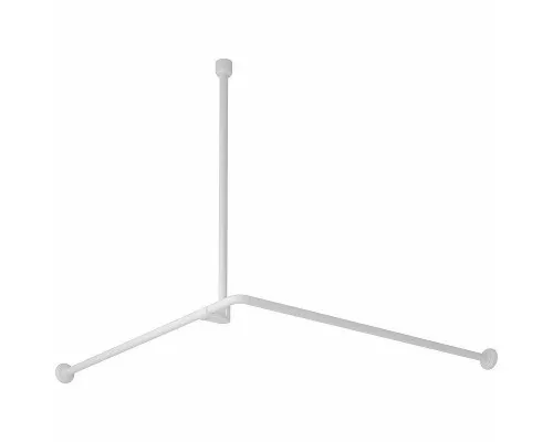 Приобрести Карниз для ванны WasserKRAFT Kammel 90x90 SC-839090 Белый в магазине сантехники Santeh-Crystal.ru