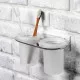 Купить Стакан для зубных щеток WasserKRAFT Kammel K-8328D двойной Хром в магазине сантехники Santeh-Crystal.ru
