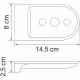 Заказать Мыльница WasserKRAFT Kammel K-8369 Хром в магазине сантехники Santeh-Crystal.ru