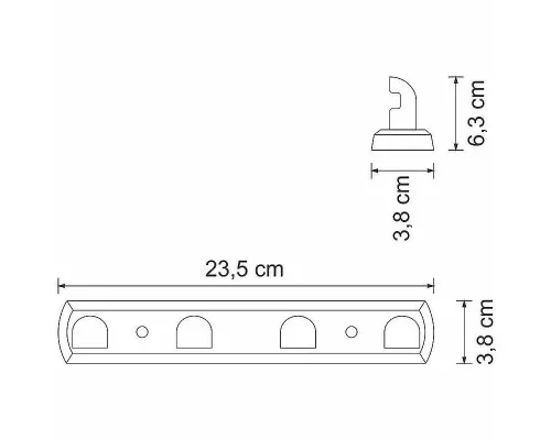 Заказать Вешалка для полотенец WasserKRAFT Kammel K-8374 Хром в магазине сантехники Santeh-Crystal.ru