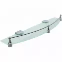 Стеклянная полка WasserKRAFT Kammel K-8344 Хром Стеклянная полка WasserKRAFT Kammel K-8344 Хром