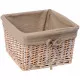 Купить Корзина для аксессуаров WasserKRAFT Kammel WB-180-S Темно-кремовая в магазине сантехники Santeh-Crystal.ru