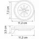 Приобрести Мыльница WasserKRAFT Kammel K-8329W Белая матовая в магазине сантехники Santeh-Crystal.ru