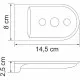 Купить Мыльница WasserKRAFT Kammel K-8369W Белая матовая в магазине сантехники Santeh-Crystal.ru