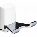 Двойной крючок WasserKRAFT Leine K-5023DW Хром Белый