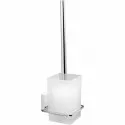 Ершик для унитаза WasserKRAFT Leine K-5027W Хром Белый
