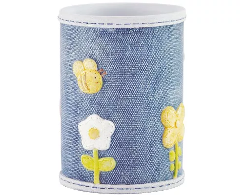 Приобрести Стакан для зубных щеток WasserKRAFT Lossa K-3428 Синий в магазине сантехники Santeh-Crystal.ru