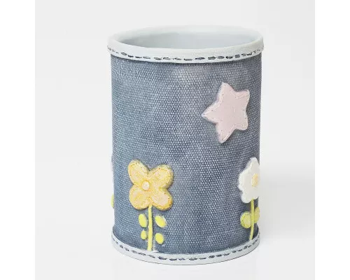 Приобрести Стакан для зубных щеток WasserKRAFT Lossa K-3428 Синий в магазине сантехники Santeh-Crystal.ru