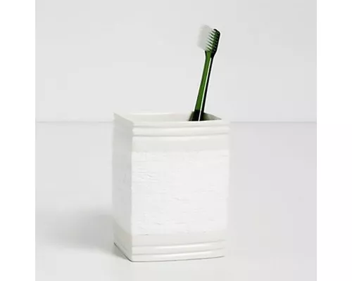 Купить Стакан для зубных щеток WasserKRAFT Main K-4728 Белый матовый в магазине сантехники Santeh-Crystal.ru