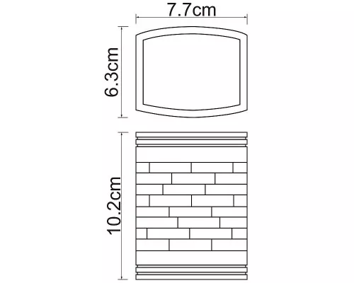 Купить Стакан для зубных щеток WasserKRAFT Main K-4728 Белый матовый в магазине сантехники Santeh-Crystal.ru